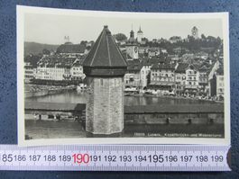 LUZERN KAPELLBRÜCKE WASSERTURM RESTAURANTS BELEBT