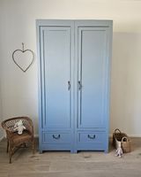 Restaurierter Vintage Kleiderschrank 