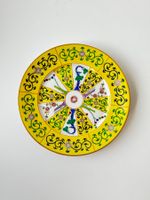 HEREND CHINOISERIE Teller „Yellow Dynasty“  22 cm TOP!