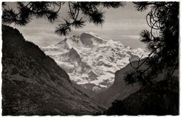 Jungfrau, gelaufen 1944 mit Feldpost