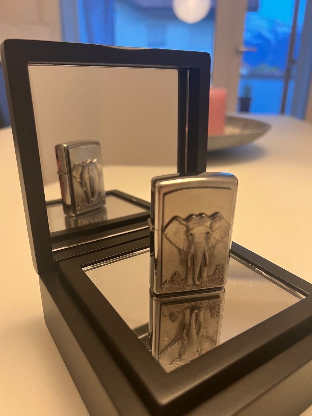 Zippo Accendini: Original Zippo Elephant – Nuovo (secondo la descrizione) da Thun venduto da FairHandlungssache 1