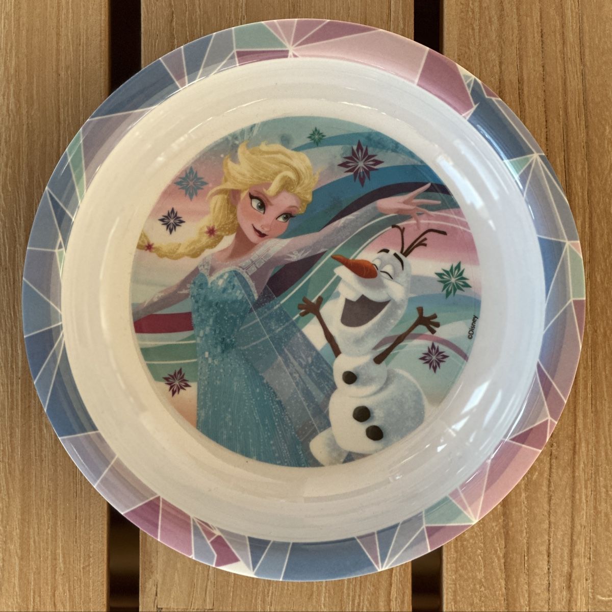 Disney Piatti: Disney Frozen Kinderteller, Elsa & Olaf – Usato da Zürich venduto da phos.arch 1