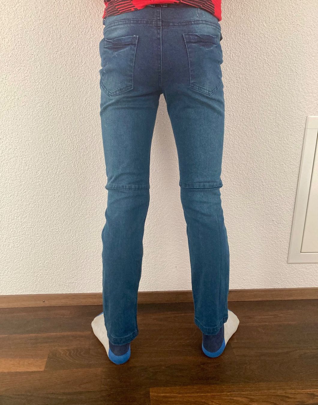 Pantaloni: Jeans Grösse 134, dunkelblau – Usato da Hochdorf venduto da seetaler12 3