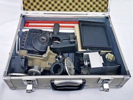 Lot d'accessoires photo Sinar avec la valise