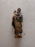 Imposante Sakralfigur: Madonna mit Kind wohl 16. Jh.