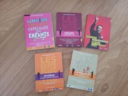 Lot de 5 DVDs Jean-François Zygel - musique classique