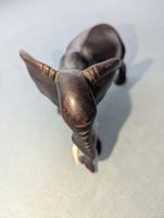 Elefant aus dunklem Holz, aus Afrika, ca 15cm