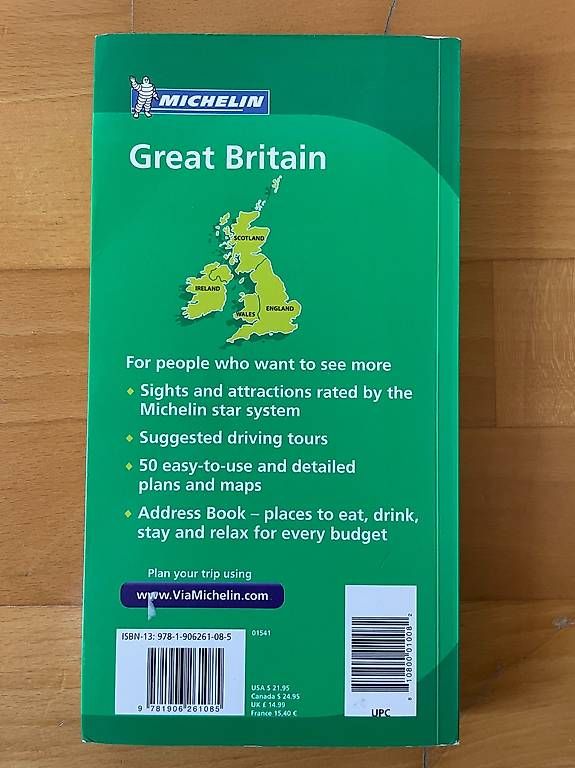Libri: Reiseführer Michelin Great Britain – Usato da Lyss venduto da Supermax1981 1