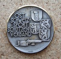 SCHÜTZENMEDAILLE OST SCHWEIZ. SPORT SCHÜTZENVERBAND