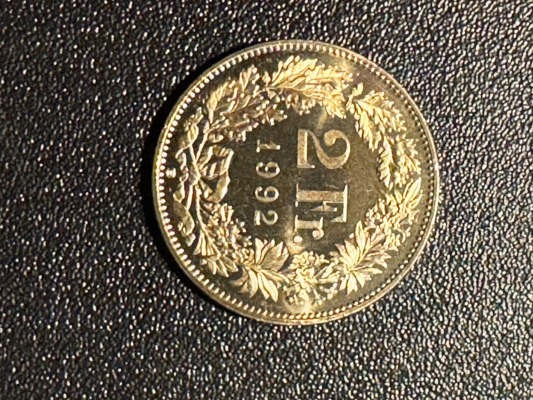 Tutti le monete: 2-Franken Münze Jg. 1992 – Nuovo (secondo la descrizione) da Horgen venduto da Passat103100