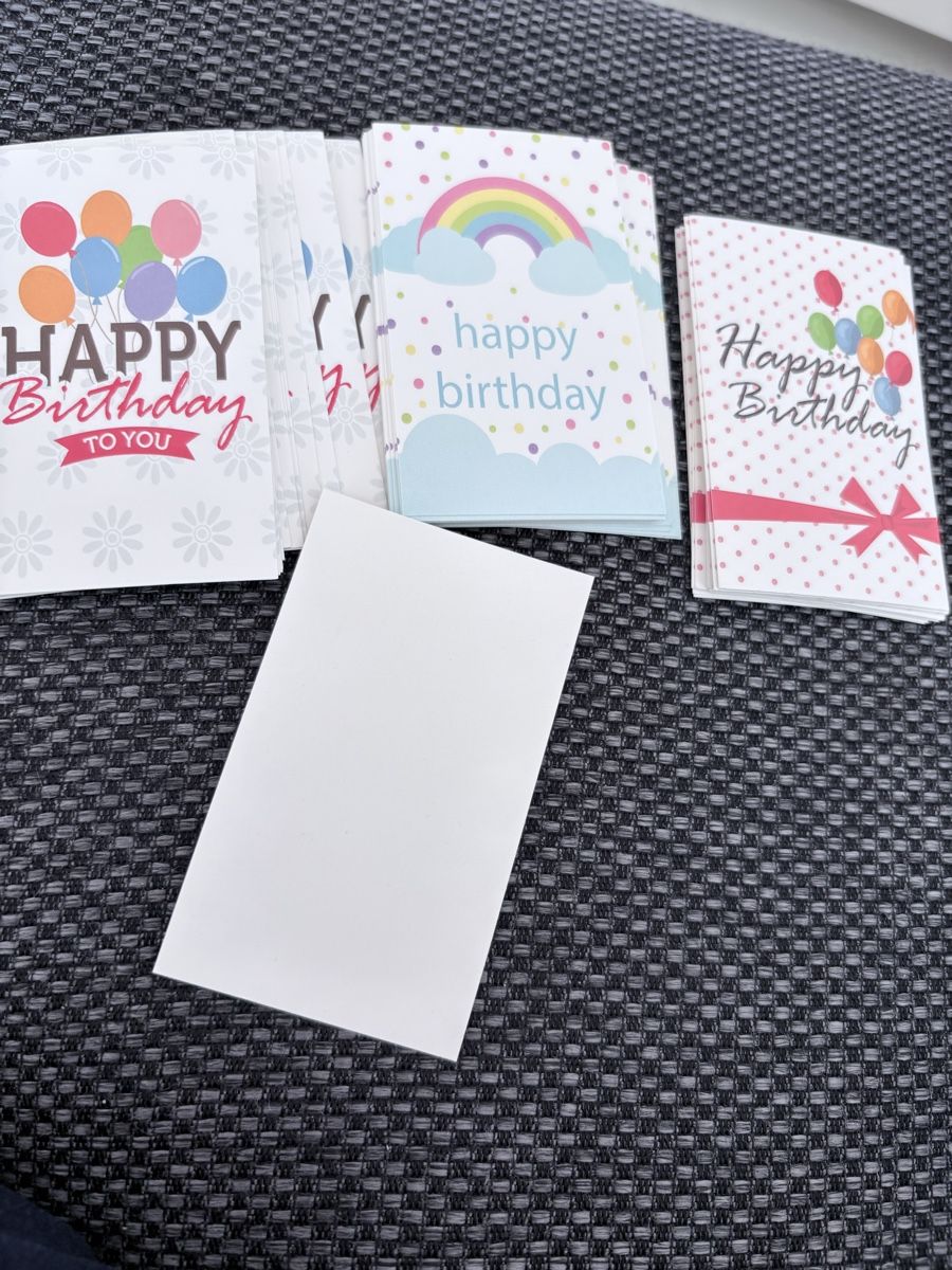 Cartoline: Geburtstagskarten Set mit passenden Sticker, Neu! – Nuovo (secondo la descrizione) da Frenkendorf venduto da kokira 2