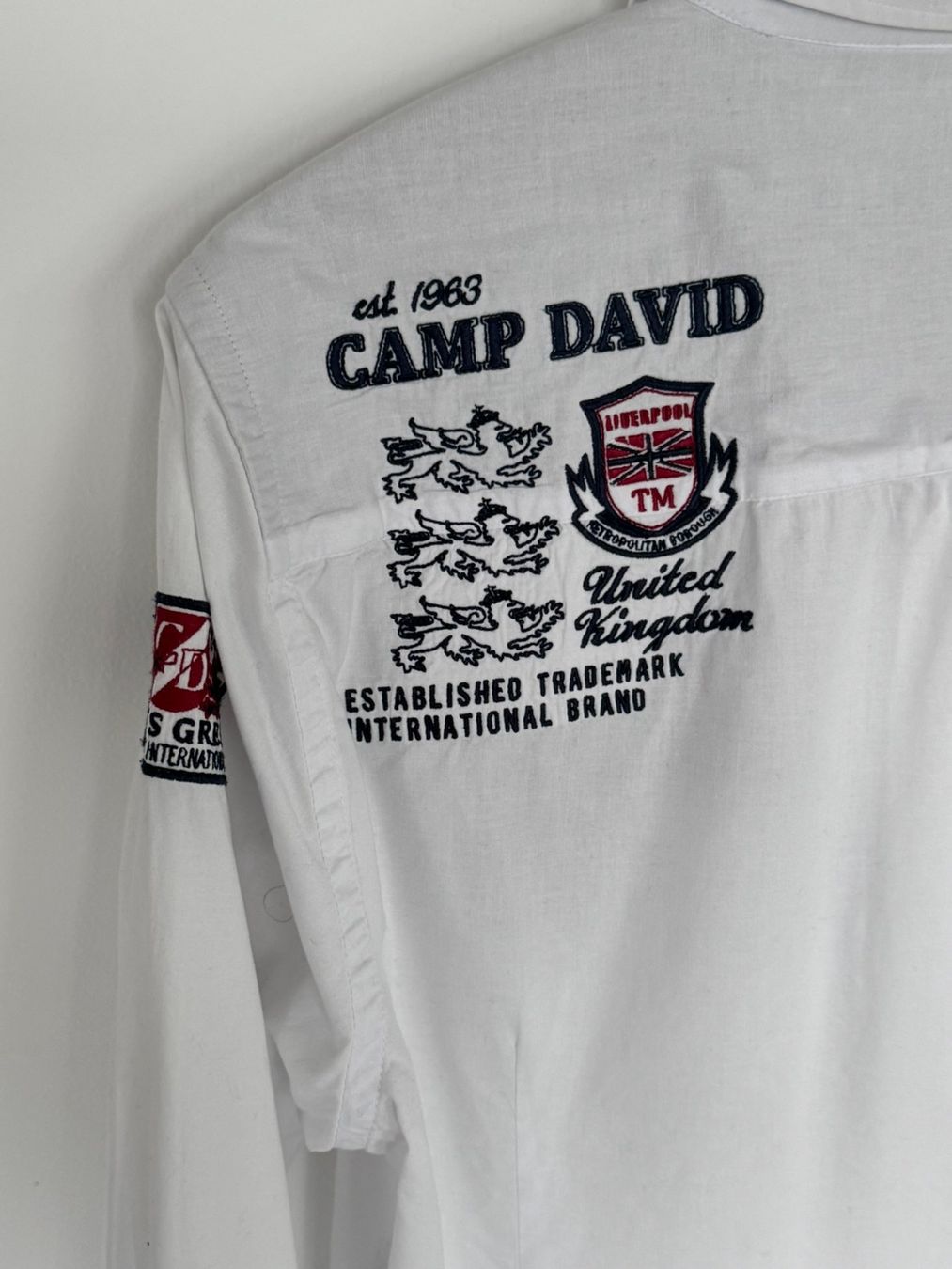 Camp David Camicie: Camp David Hemd, Grösse L, Weiss, gebraucht – Usato da Uhwiesen venduto da mic_kd6g 3