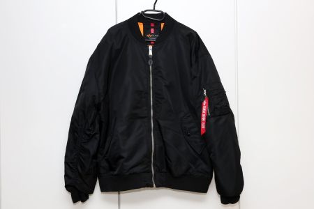Alpha Industries MA-1 Bomberjacke, XXL, loose fit, wie neu