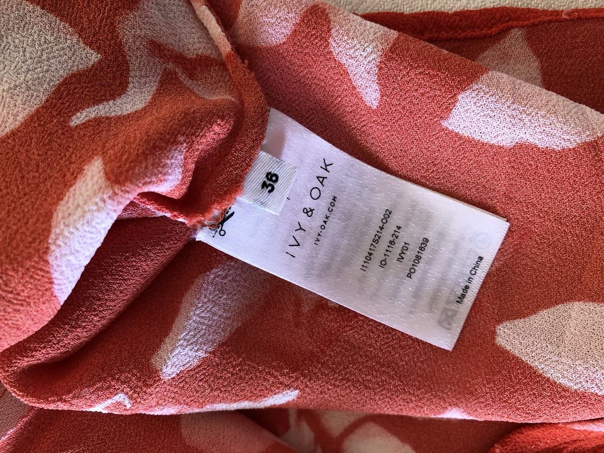 Camicette: Blouse orange 100% viscose Ivy&Oak – Nuovo (secondo la descrizione) da Clarens venduto da ale_yc7t 5