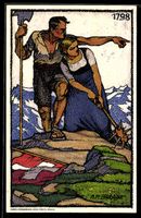 Schweizer Bundesfeier 1913, Bauerpaar au