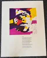 Holzschnitt So nett, von Beat Hofer 1992     (ID b4991)
