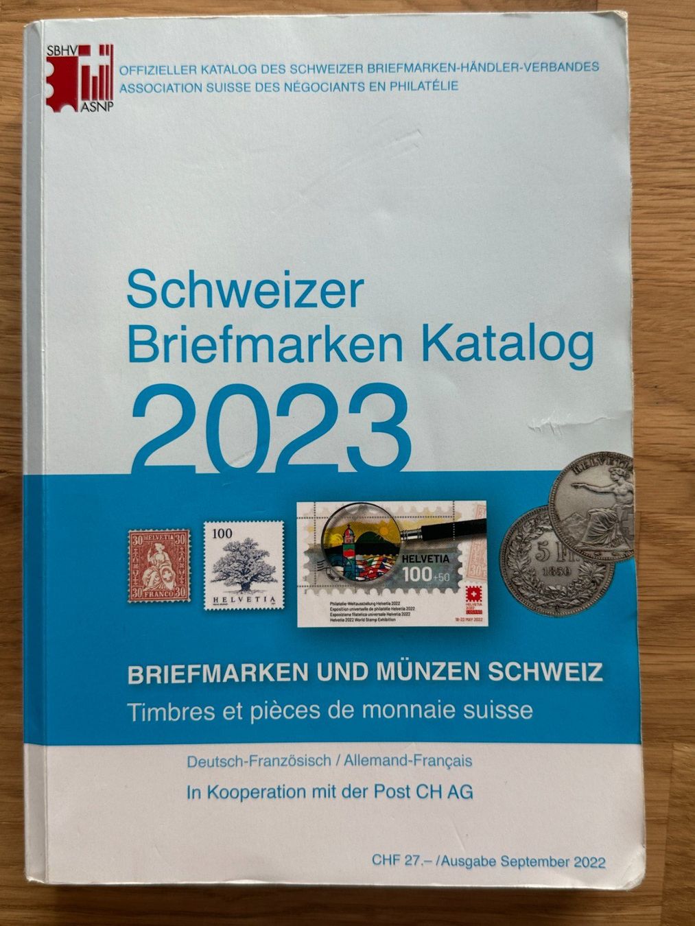 Tutti i francobolli: SBK Schweizer Briefmarken Katalog 2023 ab Fr. 1 – Usato da St-Sulpice VD venduto da ME22