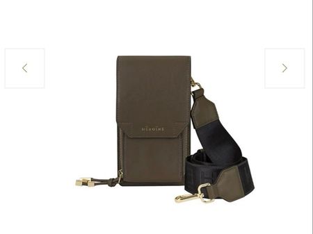 HEROINE KAIA Phone Bag Olive Green - new