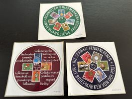 PTT Aufkleber selten