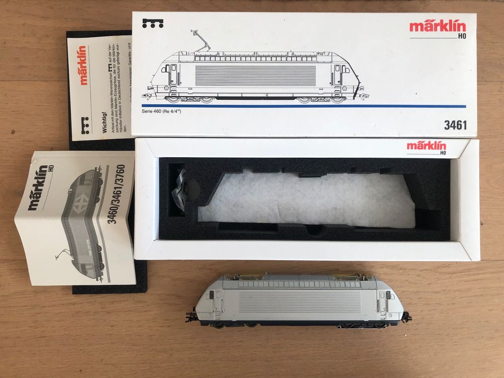 Märklin 3461, RE 460 silber | Kaufen auf Ricardo