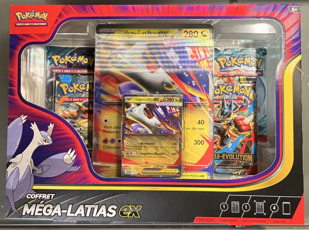 Pokémon Sammelbilder & Trading cards: Pokémon Méga -Latias EX Méga Évolution FR – Neu (gemäss Beschreibung) aus Morges von geo_rk69