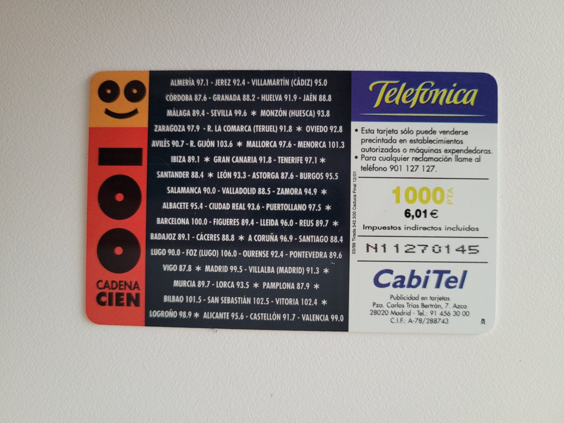 Cartes de téléphone: Telefonkarte Spanien – D'occasion à Inwil par Flower2325 1