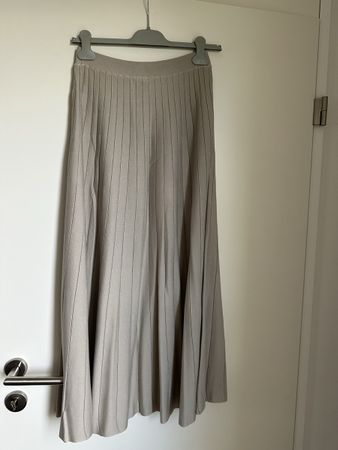 Casasola beige knit silk maxi skirt - IT44 -