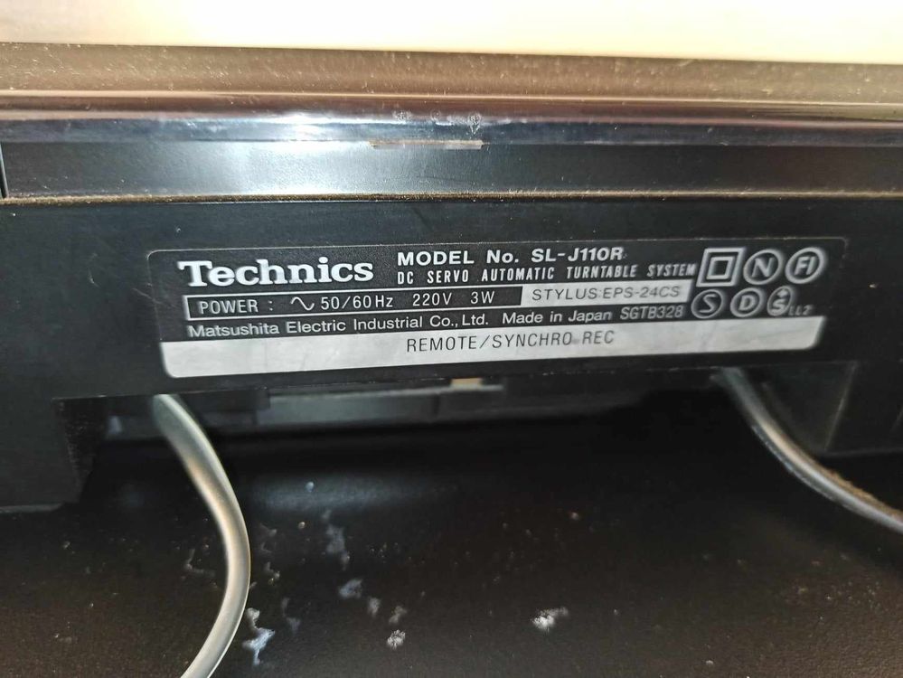 COURROIE POUR PLATINE VINYLE TECHNICS SL-B303