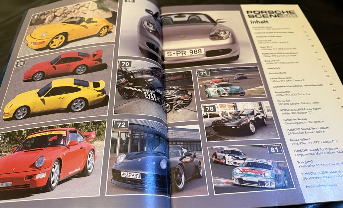 Riviste & Magazine: Porsche Scene Magazin - 04/05 2007 – Usato da hunzenschwil venduto da Oldipark 6