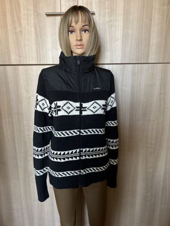 Lauren Ralph Lauren Strickjacke schwarz Grösse L