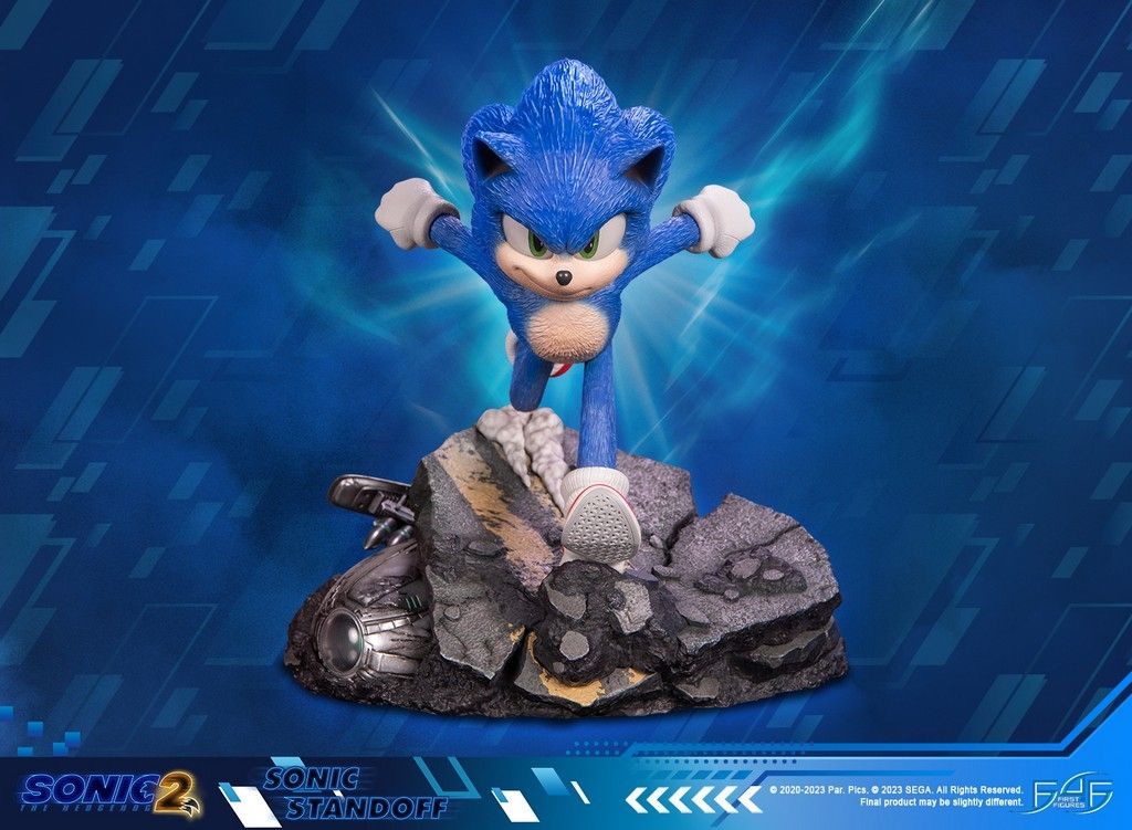 Statuette: Sonic The Hedgehog First4Figures Standoff Statue – Nuovo e nell'imballaggio originale da St. Gallen venduto da plh_n2wm