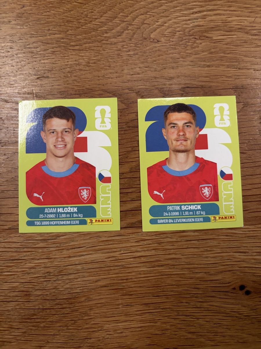 Panini Carte collezionabili: FIFA WM 2026 Panini CZE 19 / 20 – Nuovo (secondo la descrizione) da Egg b. Zürich venduto da pie_9jrw