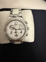 Swatch Irony Chrono Damenuhr mit Steinchen