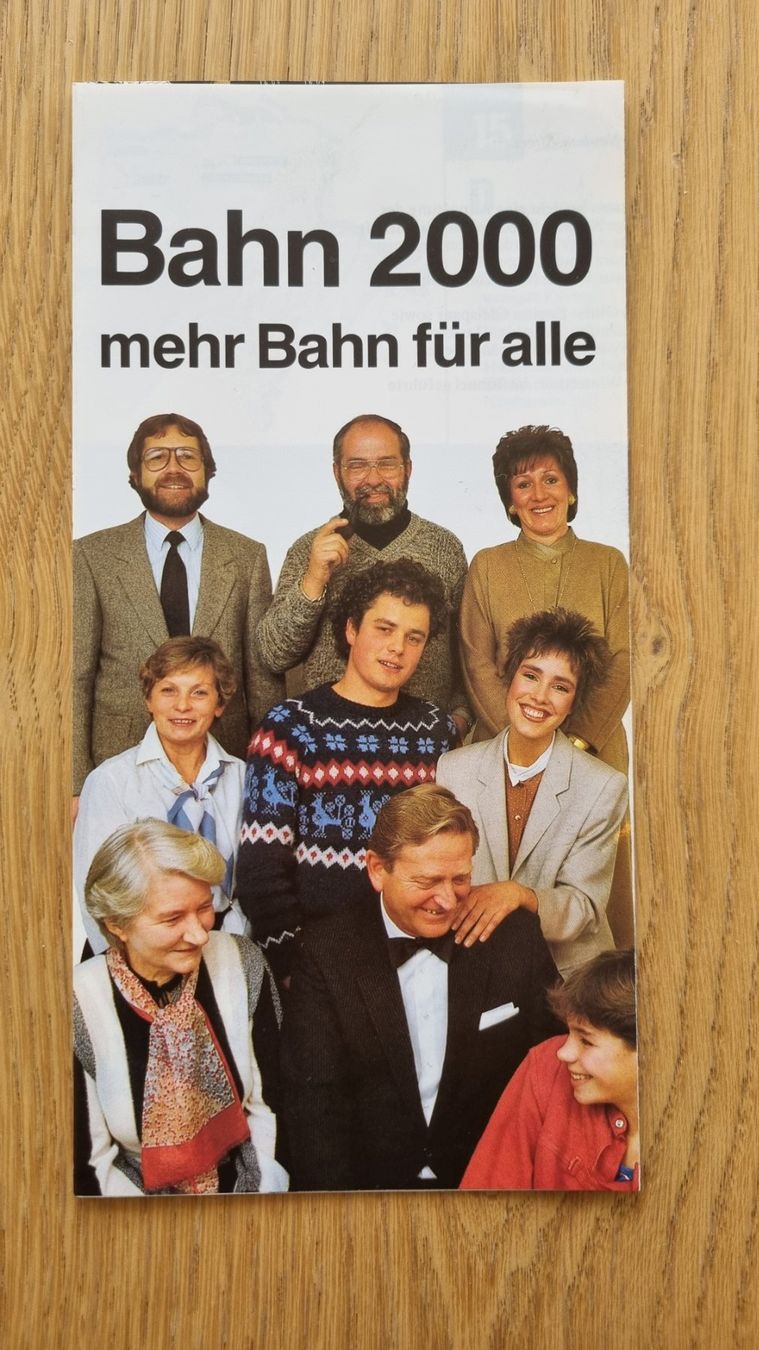 SBB/CFF/FFS Documenti: Broschüre SBB von 1985 – Usato da Bözberg venduto da heinz-d
