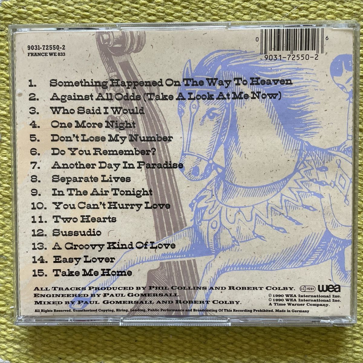 CDs: PHIL COLLINS-CD+DVD SERIOUS HITS…LIVE! – Gebraucht aus Rorschacherberg von CD-Roli 1