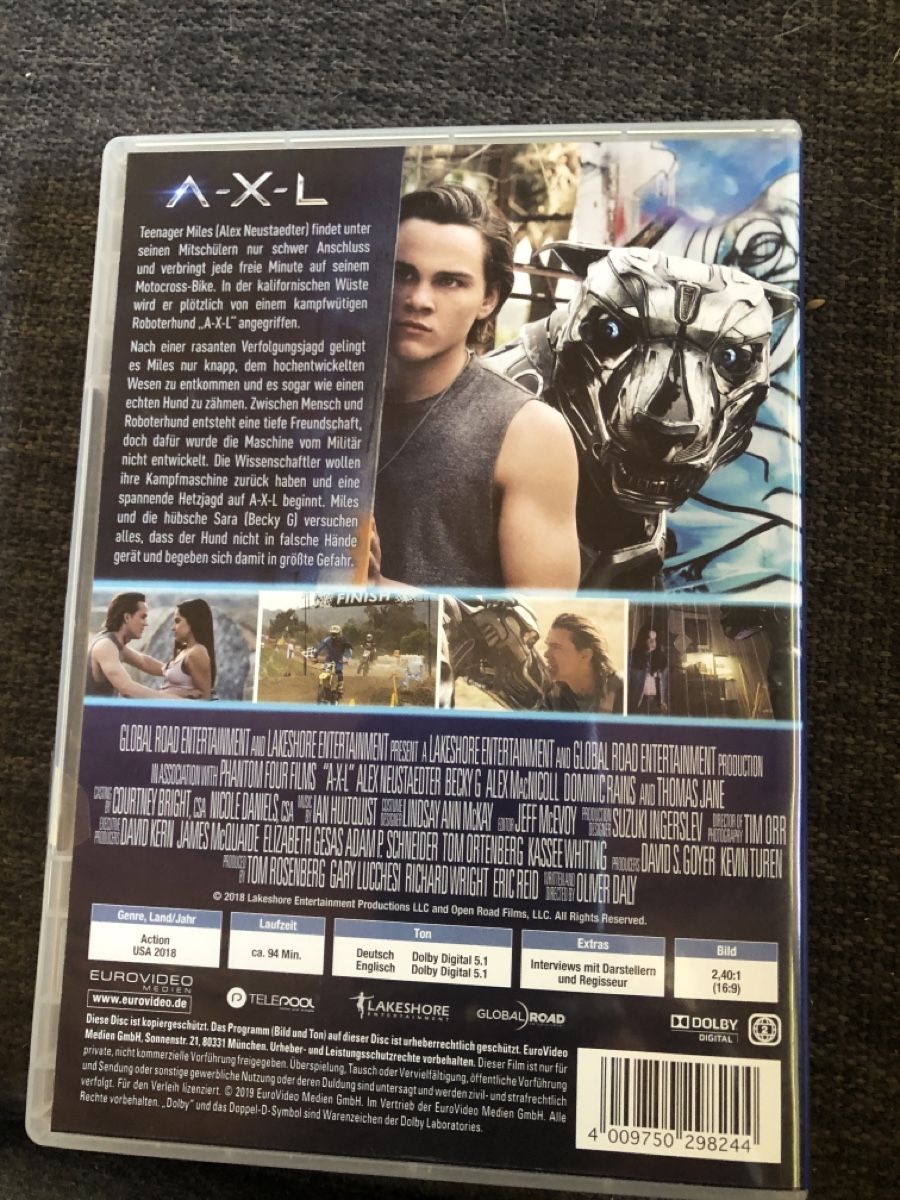Tutti i DVDs: DVD, A-X-L MEIN BESTER FREUND 2.0 – Usato da Balsthal venduto da Katzenfan99 1
