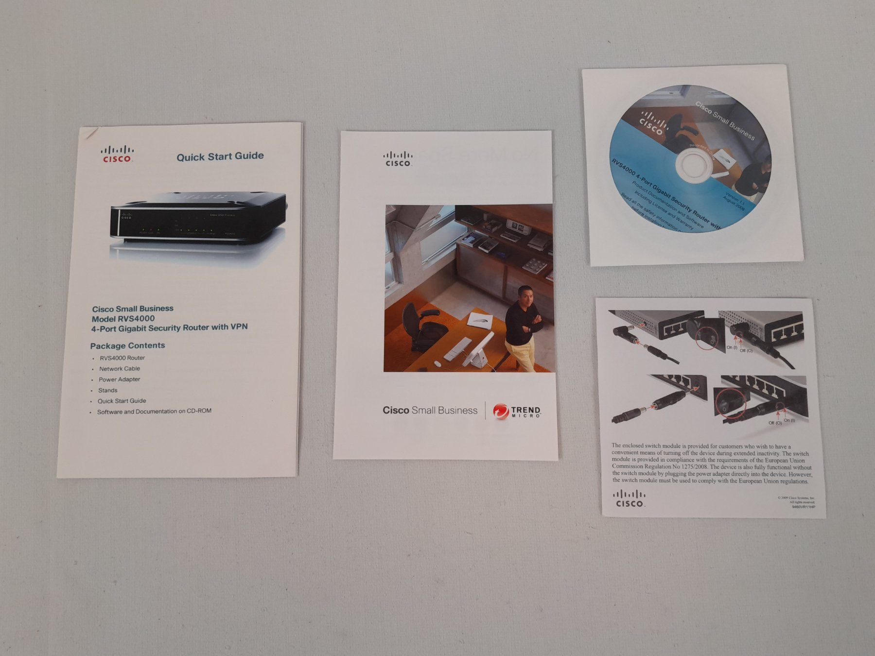 Cisco Modems & Routeurs: CISCO RVS4000 4 - Port Gigabit Security Router – D'occasion à Richterswil par Restwert_Richterswil 6