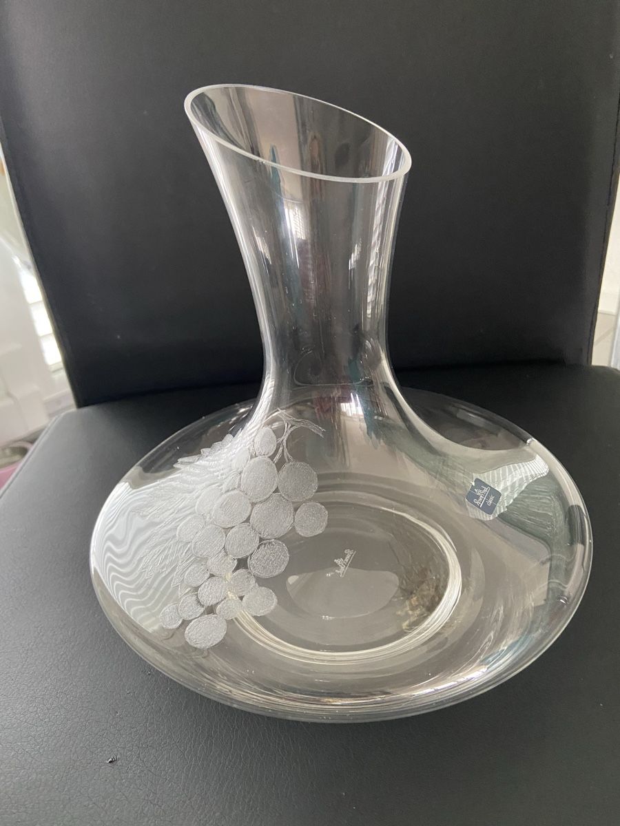 Rosenthal Caraffe: Rosenthal Dekanter mit Trauben Gravur – Usato da Oftringen venduto da andrax 4