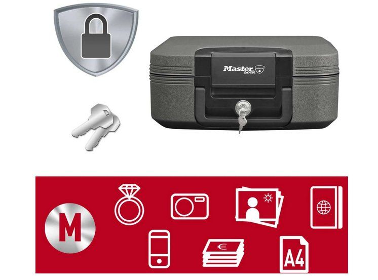 Casseforti: Master Lock Sicherheitskassette Brandschutzbox – Usato da Sempach Station venduto da Pirindy8 4