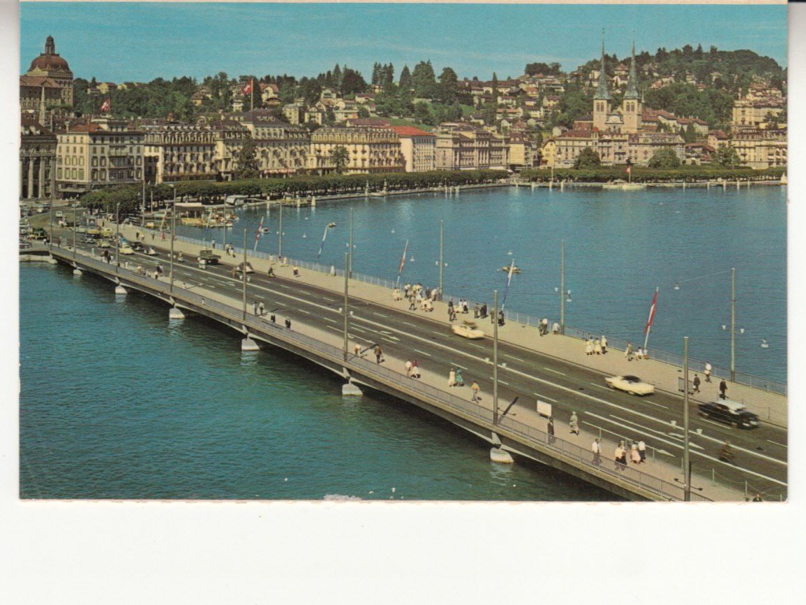 Cartoline postali: Luzern Photoglob 1237 ca. 1960 – Usato da Bürglen TG venduto da StampGraf
