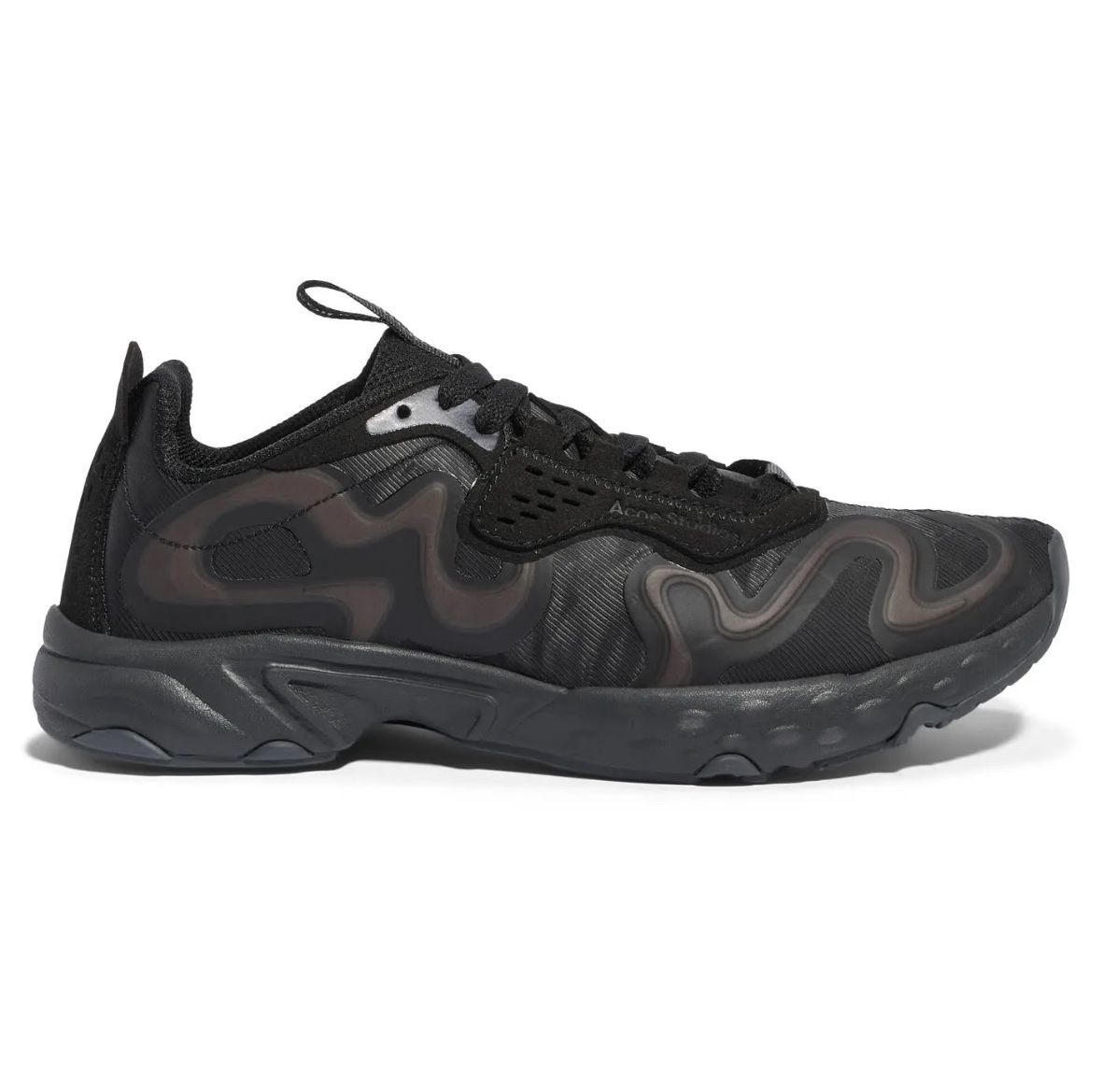Acne Studios Scarpe da donna: Acne Studios Black Ribbon Low-top Sneakers – Nuovo (secondo la descrizione) da Buochs venduto da zukkias 1