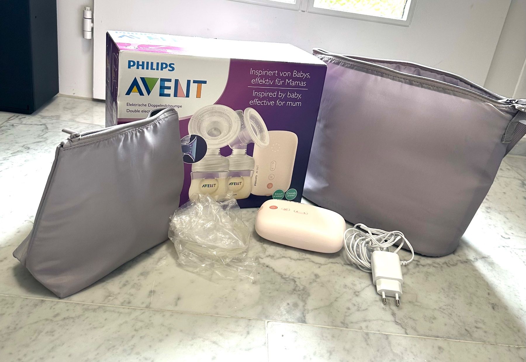 Philips Accessori per l’allattamento: Elektrische Doppel-Milchpumpe – Usato da Winterthur venduto da Hubi818