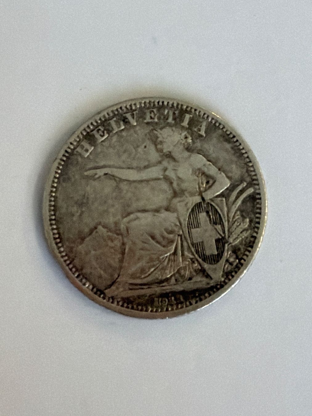 Alle Münzen: 1.- silber 1860 (31) – Gebraucht aus Bonstetten von juliestore 1