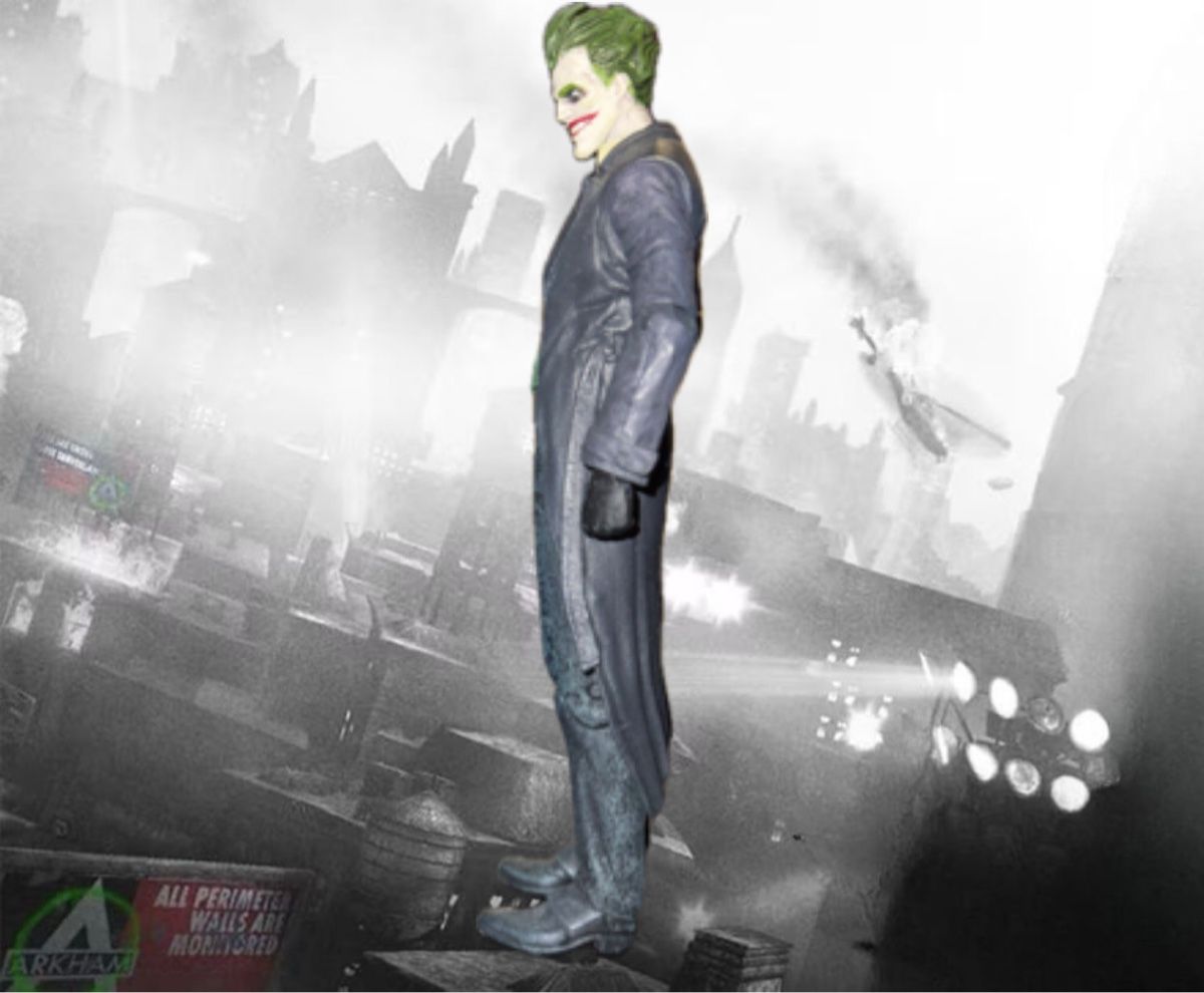 Statuette: Batman Arkham City Joker DC Direct Action Figur – Usato da Langenthal venduto da Fernando1999 1