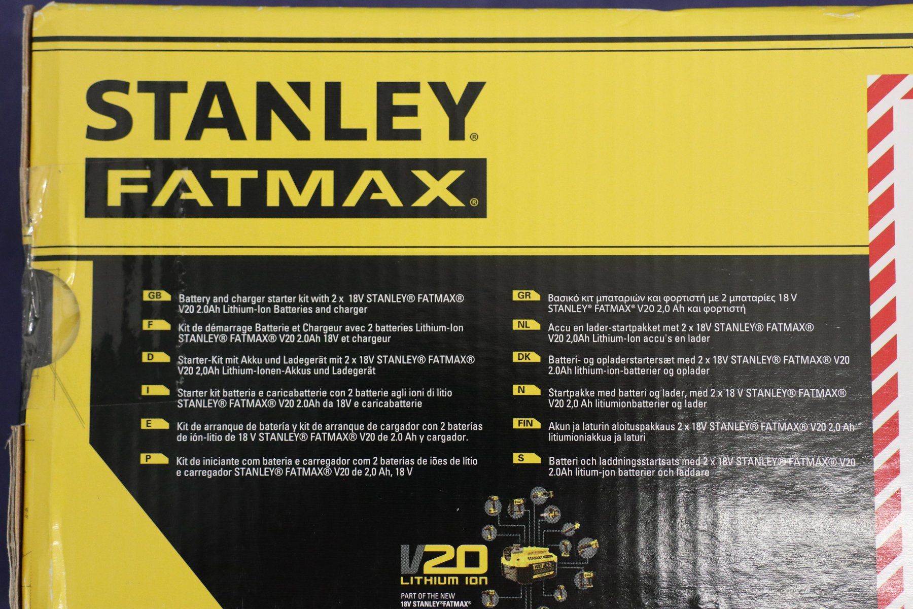 Stanley Akkus & Batterien: STANLEY FATMAX V20 Akku-Starterset 2.0 Ah – Neu und originalverpackt aus Liestal von FuV01 1
