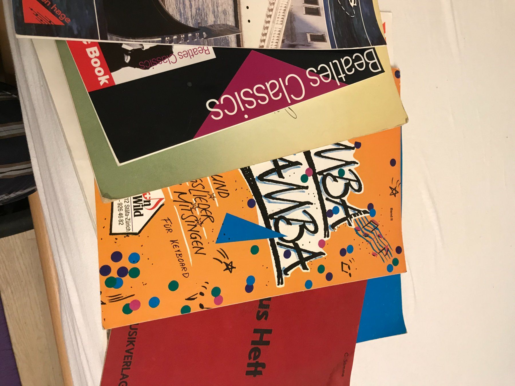 Strumenti musicali: Div.Profi-Musik Noten bunt gemischt ! – Usato da Wil/SG venduto da Andyshop 1