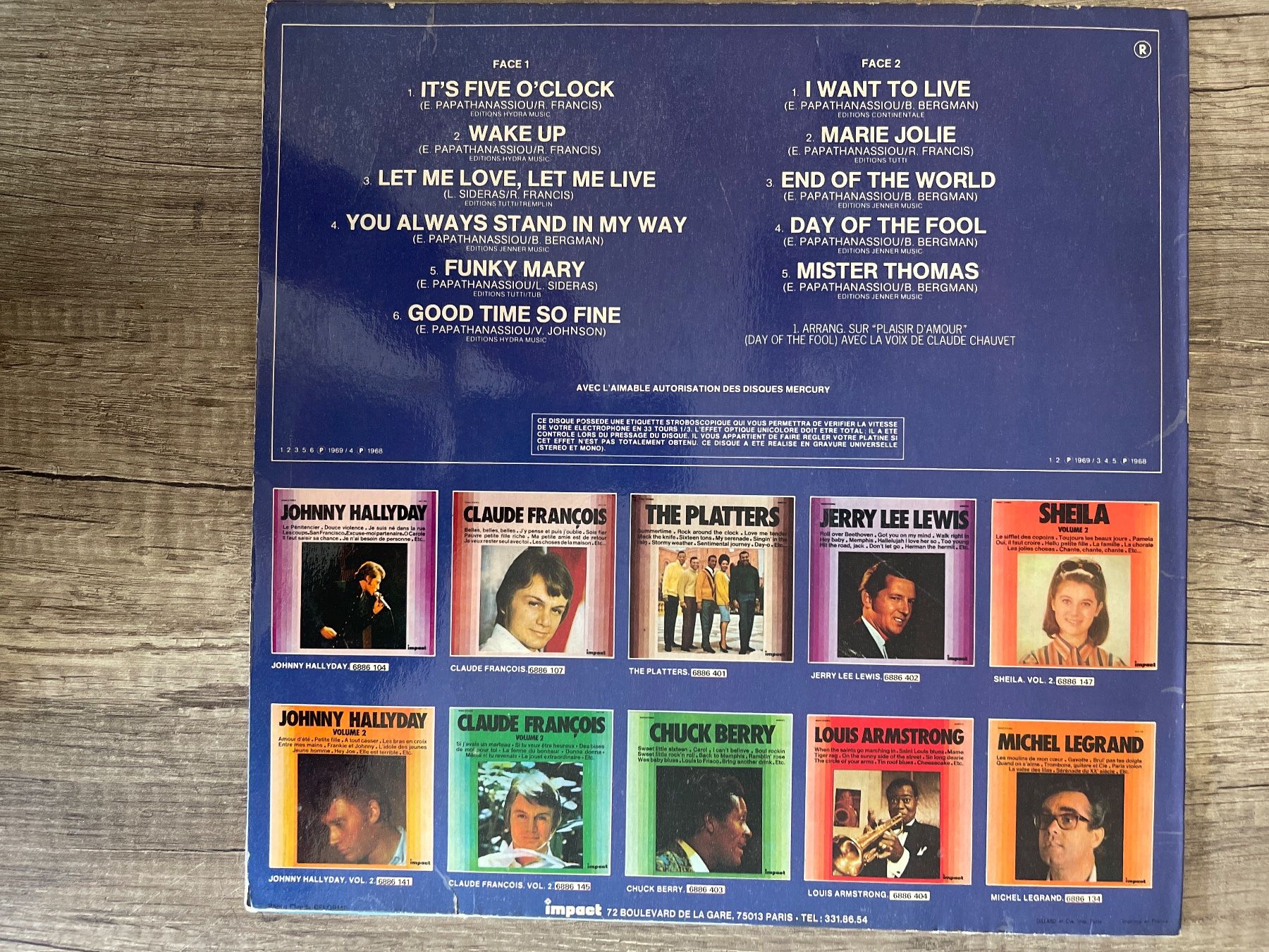 Dischi in vinile: A25/Aphrodite's Child – Usato da Frutigen venduto da Philippe_jsp 1