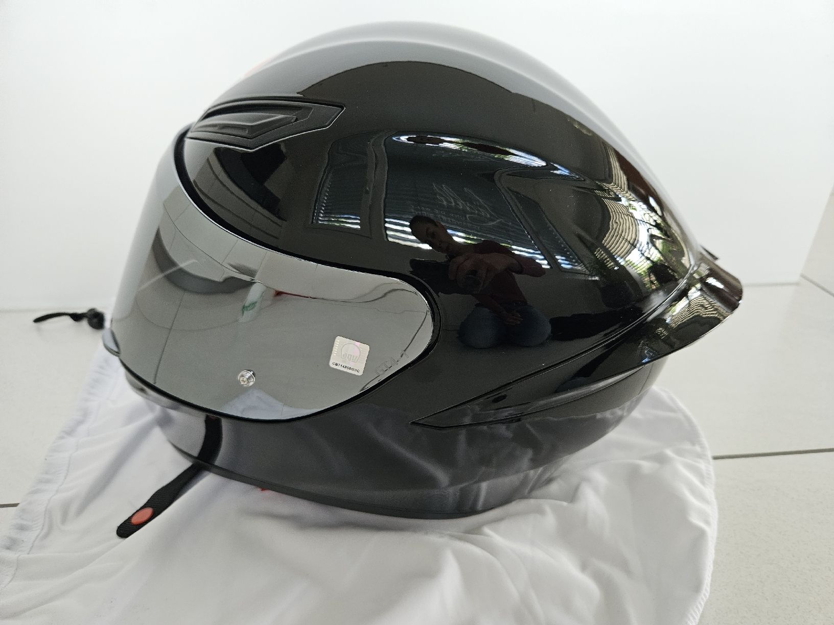 AGV Caschi & visiere: AGV K1 S Blacl-Motorrad Integral Helm E 2206 – Nuovo (secondo la descrizione) da Oftringen venduto da Mrg3 1