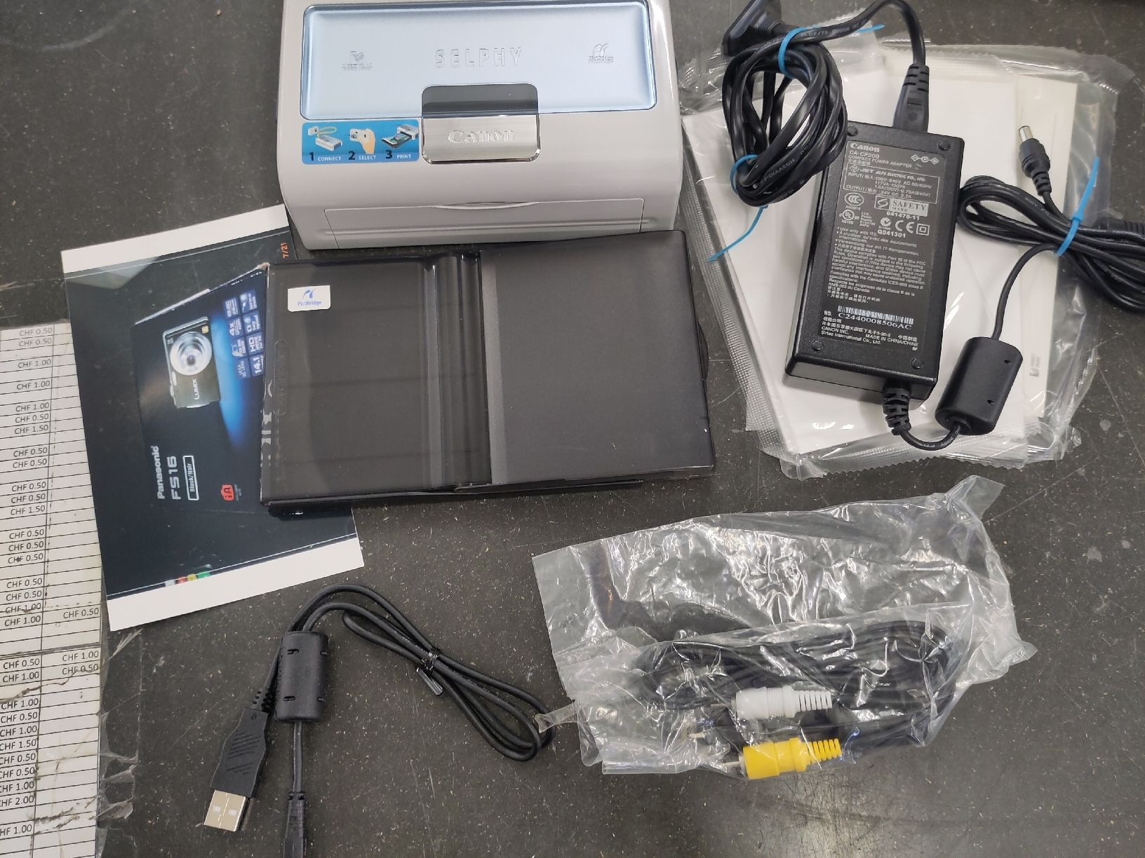 Canon Drucker: Selphy Canono Fotodrucker CP400 – Gebraucht aus Pratteln von Cartonsducoeur_bl