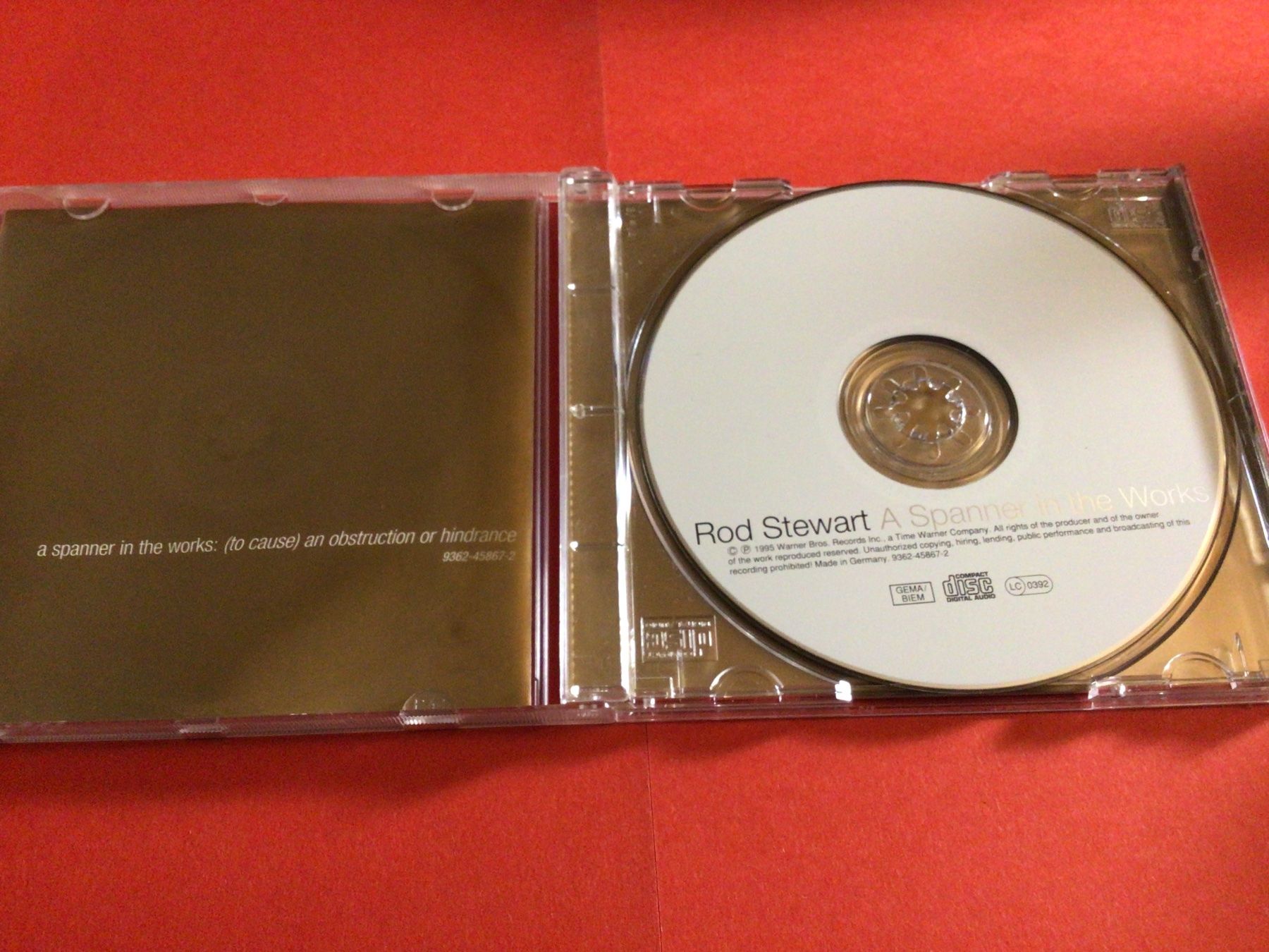 CDs: Rod Stewart - A Spanner In The Works CD 1995 – Gebraucht aus Steinach von Quarkie 1